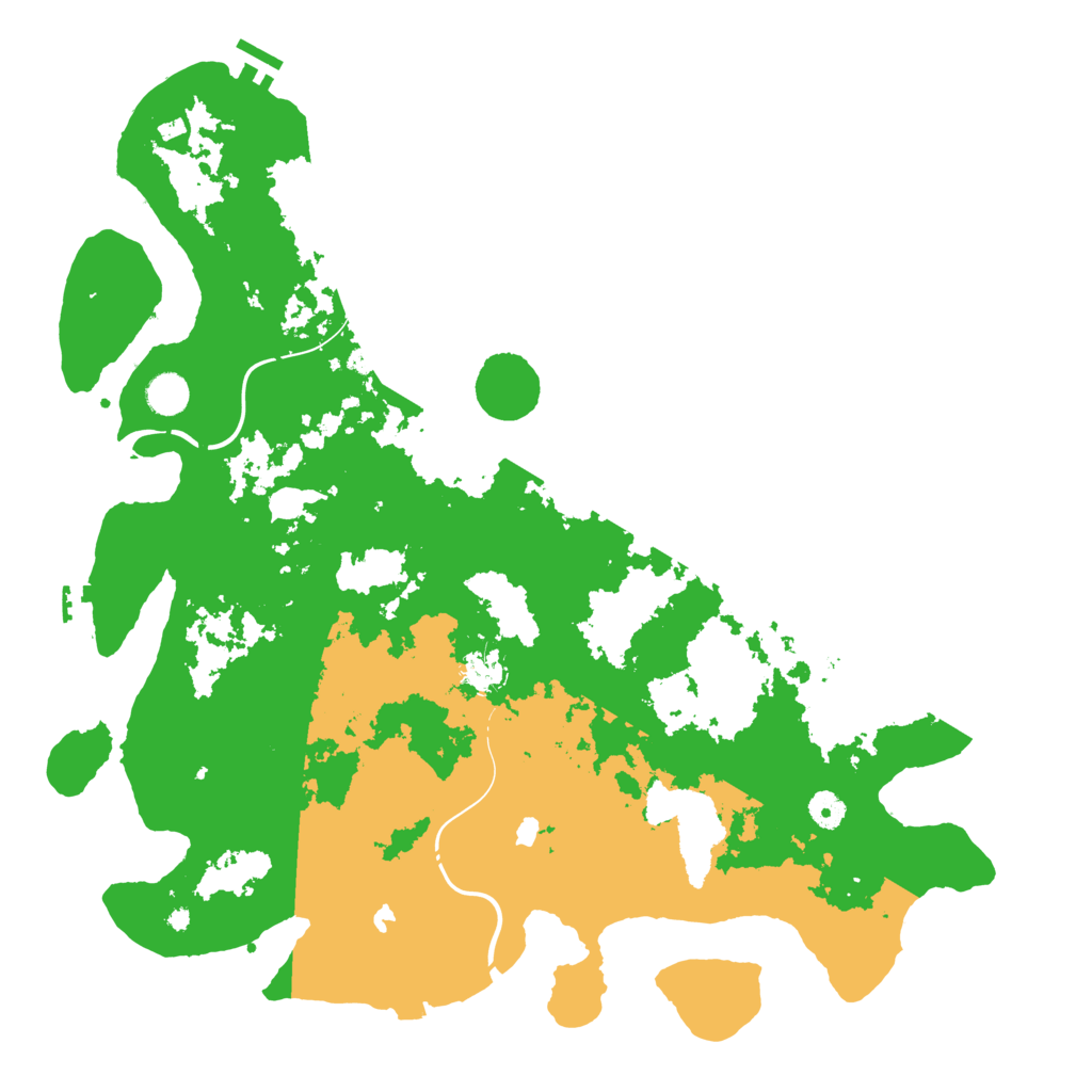 Biome Rust Map: Procedural Map, Size: 4500, Seed: 9755791