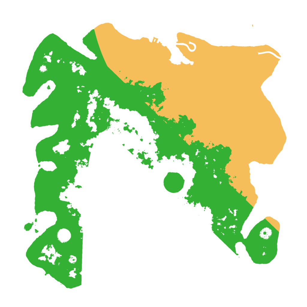 Biome Rust Map: Procedural Map, Size: 4000, Seed: 71482