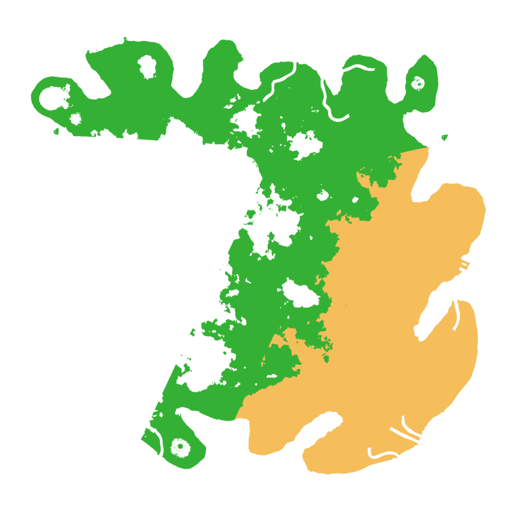 Biome Rust Map: Procedural Map, Size: 4000, Seed: 879100696