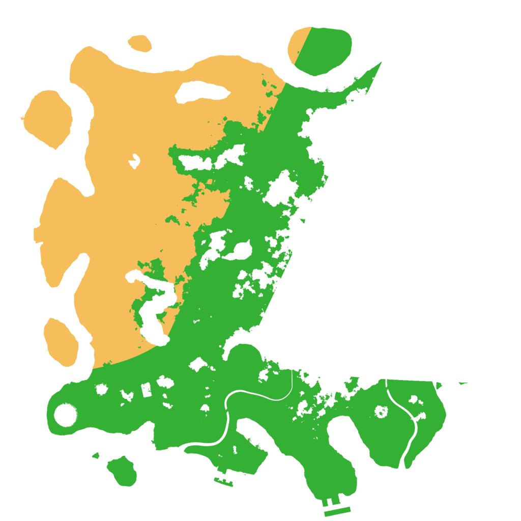 Biome Rust Map: Procedural Map, Size: 4000, Seed: 21940630