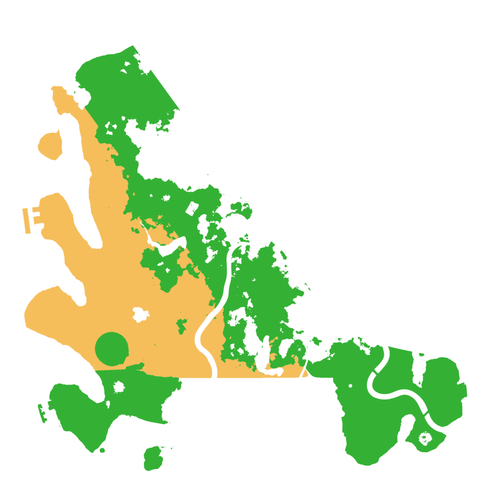 Biome Rust Map: Procedural Map, Size: 4000, Seed: 9472524