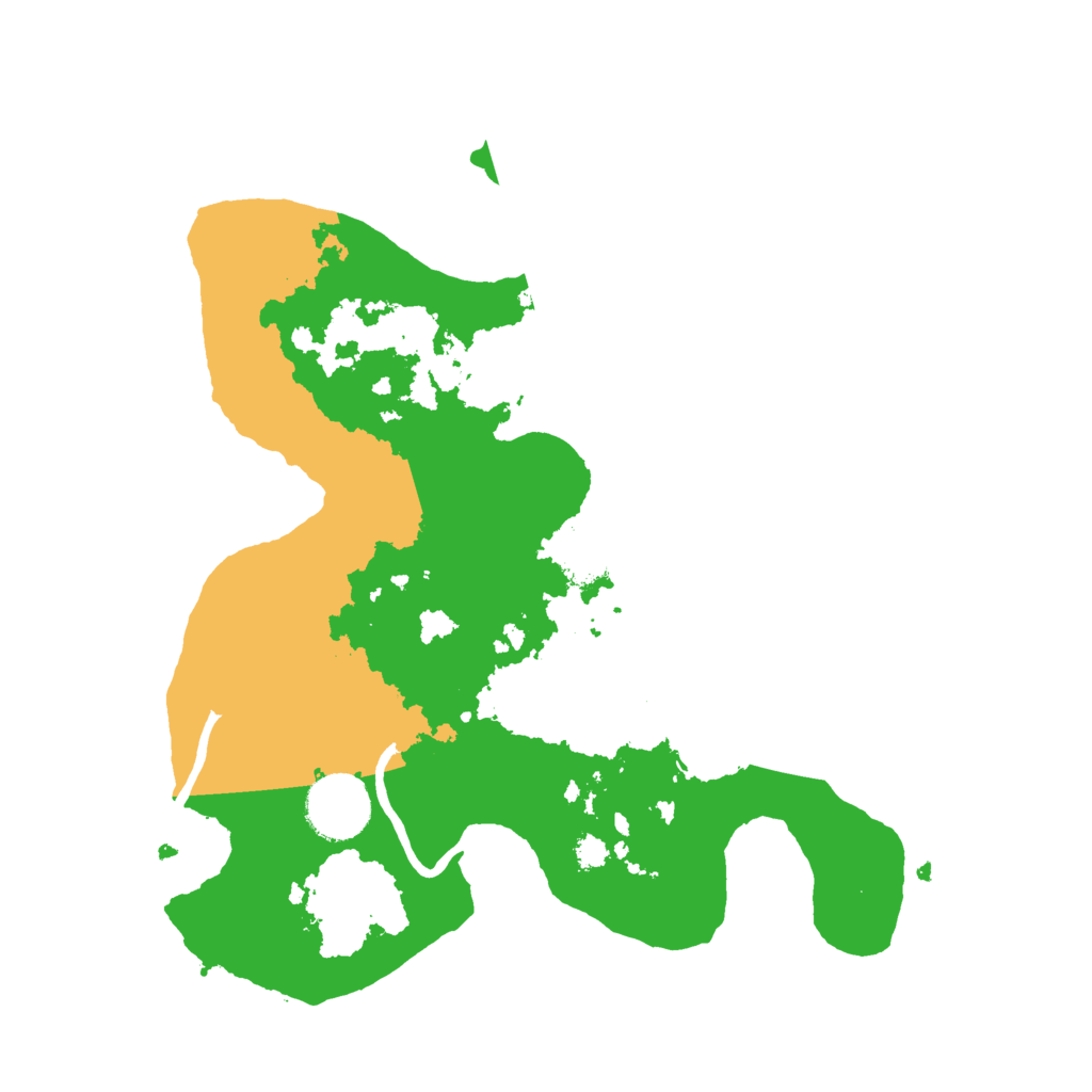Biome Rust Map: Procedural Map, Size: 3000, Seed: 1575225593