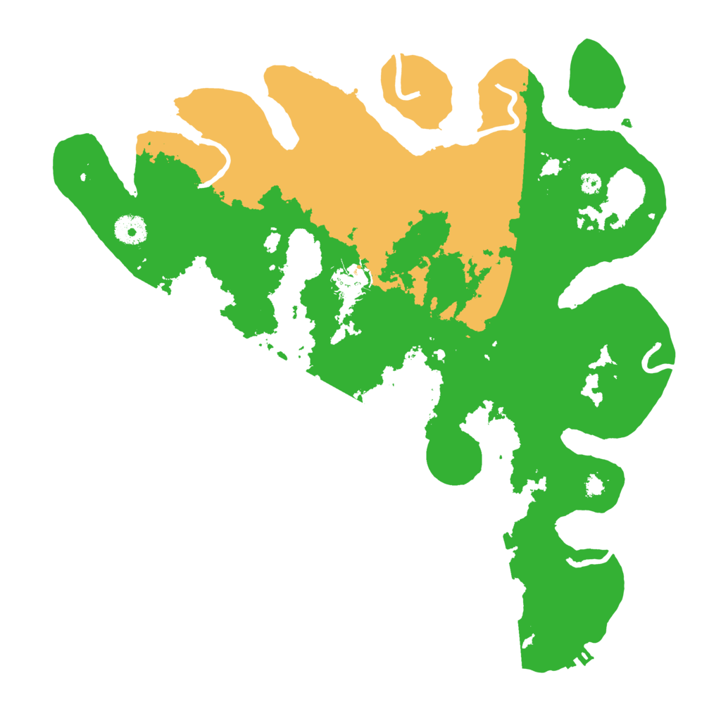 Biome Rust Map: Procedural Map, Size: 3500, Seed: 63357030