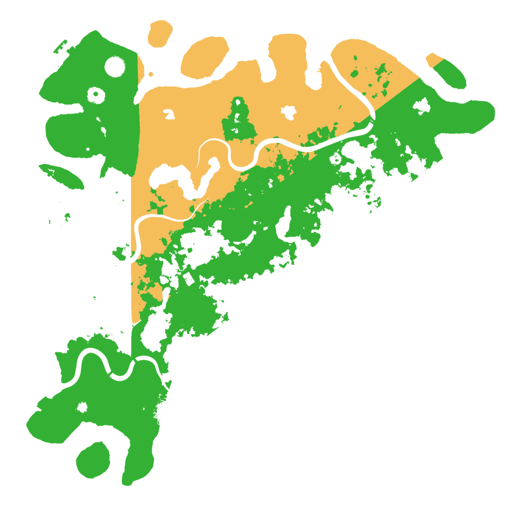 Biome Rust Map: Procedural Map, Size: 4500, Seed: 740854379