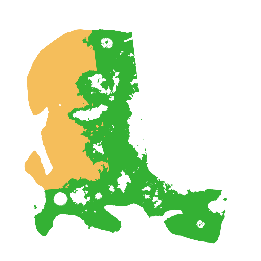 Biome Rust Map: Procedural Map, Size: 3500, Seed: 11631104