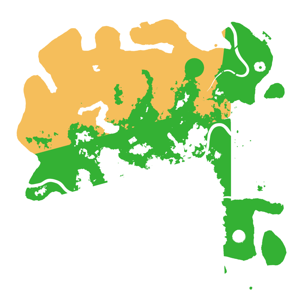 Biome Rust Map: Procedural Map, Size: 4250, Seed: 731393283
