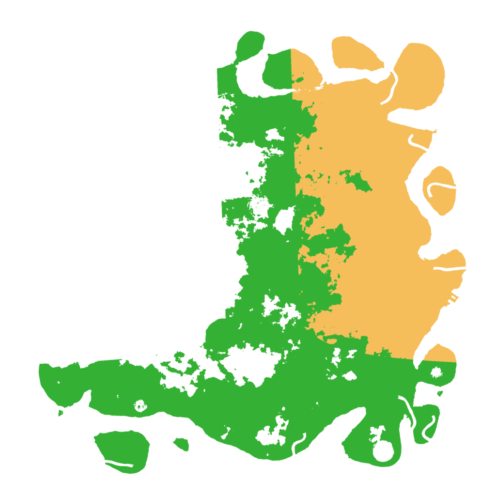 Biome Rust Map: Procedural Map, Size: 4250, Seed: 812532623