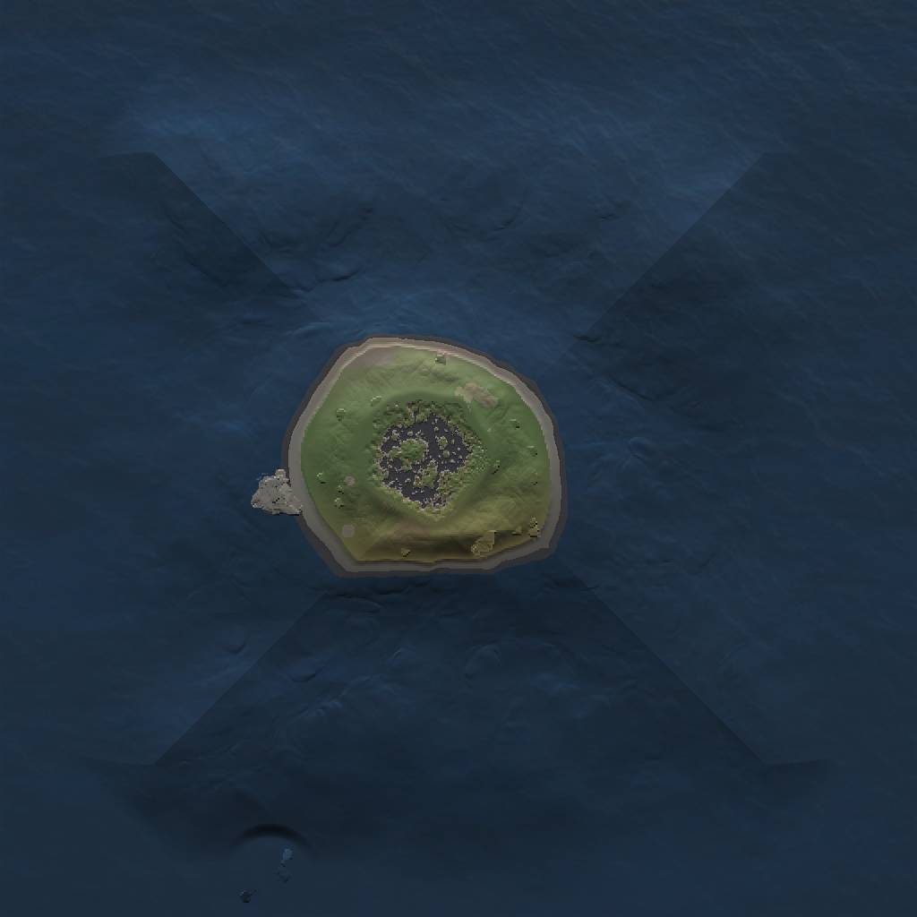 Rust Map: Procedural Map, Size: 1000, Seed: 285432, 3 Monuments