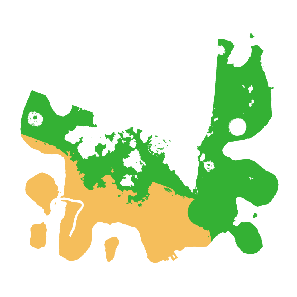 Biome Rust Map: Procedural Map, Size: 3000, Seed: 371831209