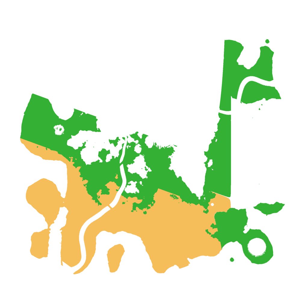 Biome Rust Map: Procedural Map, Size: 3000, Seed: 371831209
