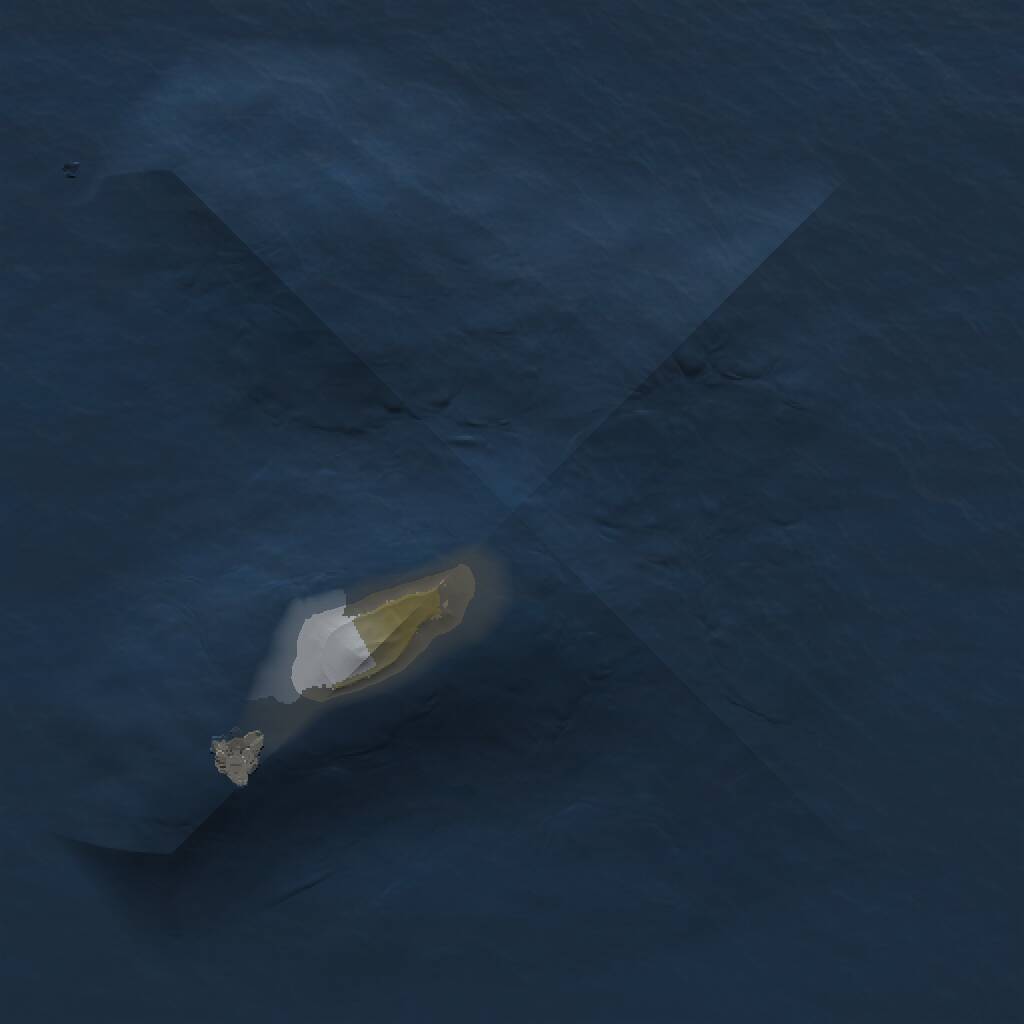 Rust Map: Procedural Map, Size: 1000, Seed: 663305, 1 Monuments