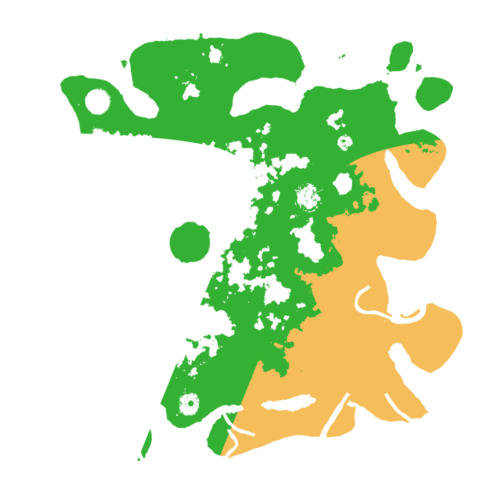 Biome Rust Map: Procedural Map, Size: 3500, Seed: 300313