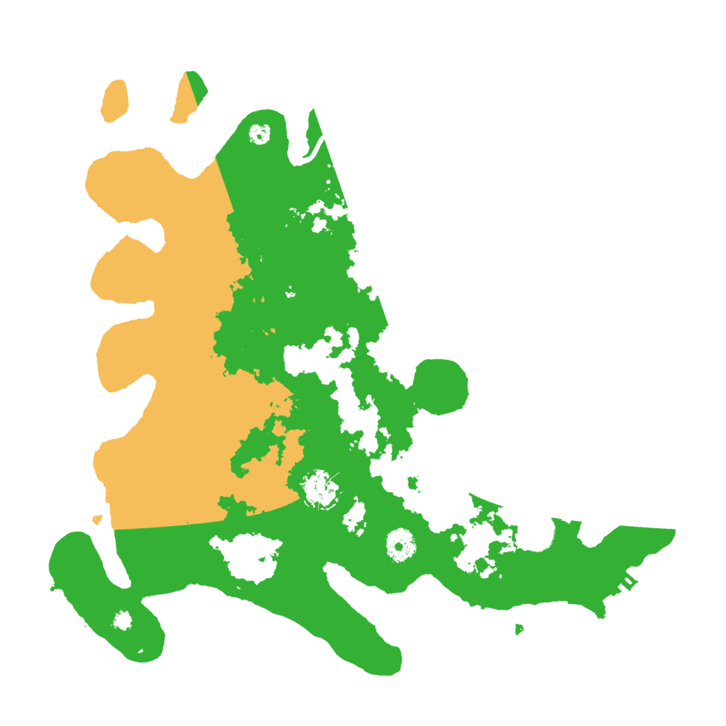 Biome Rust Map: Procedural Map, Size: 3500, Seed: 818172012