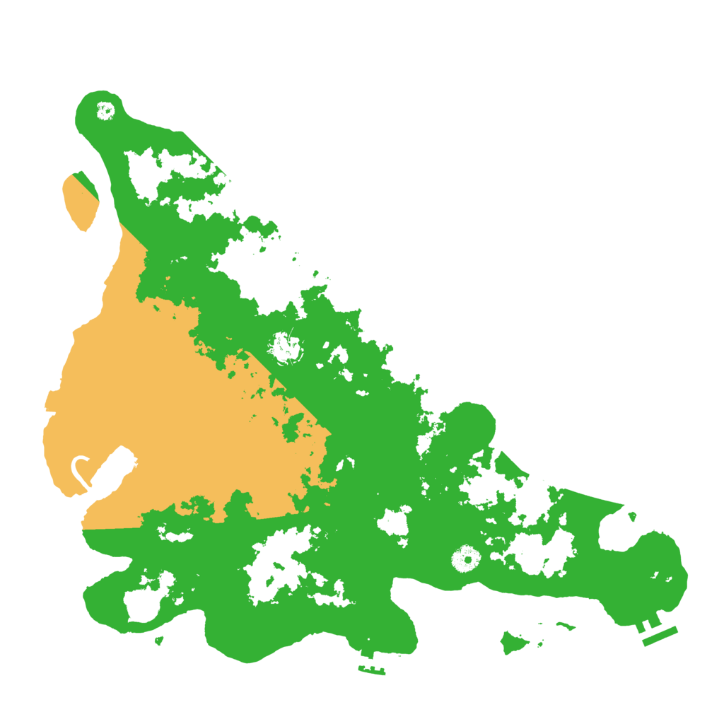 Biome Rust Map: Procedural Map, Size: 4000, Seed: 172022