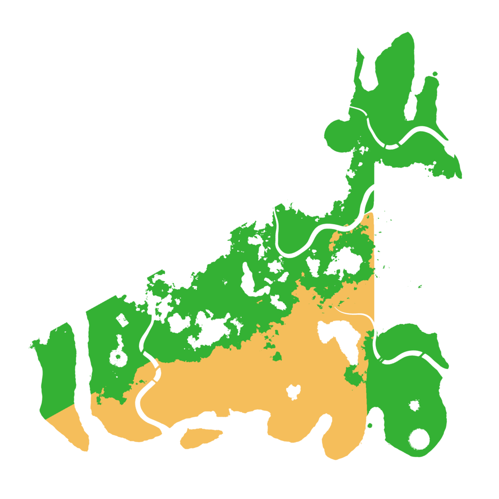 Biome Rust Map: Procedural Map, Size: 4250, Seed: 74371434