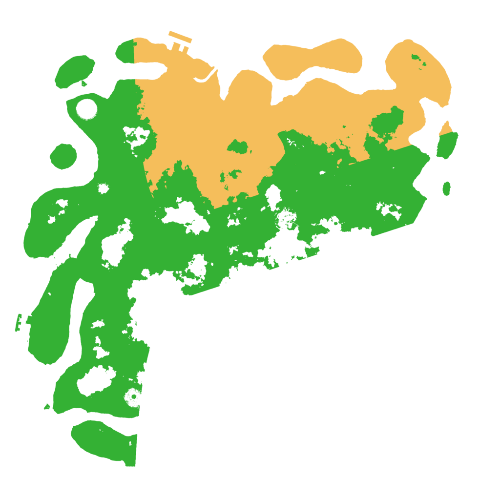 Biome Rust Map: Procedural Map, Size: 4250, Seed: 22797