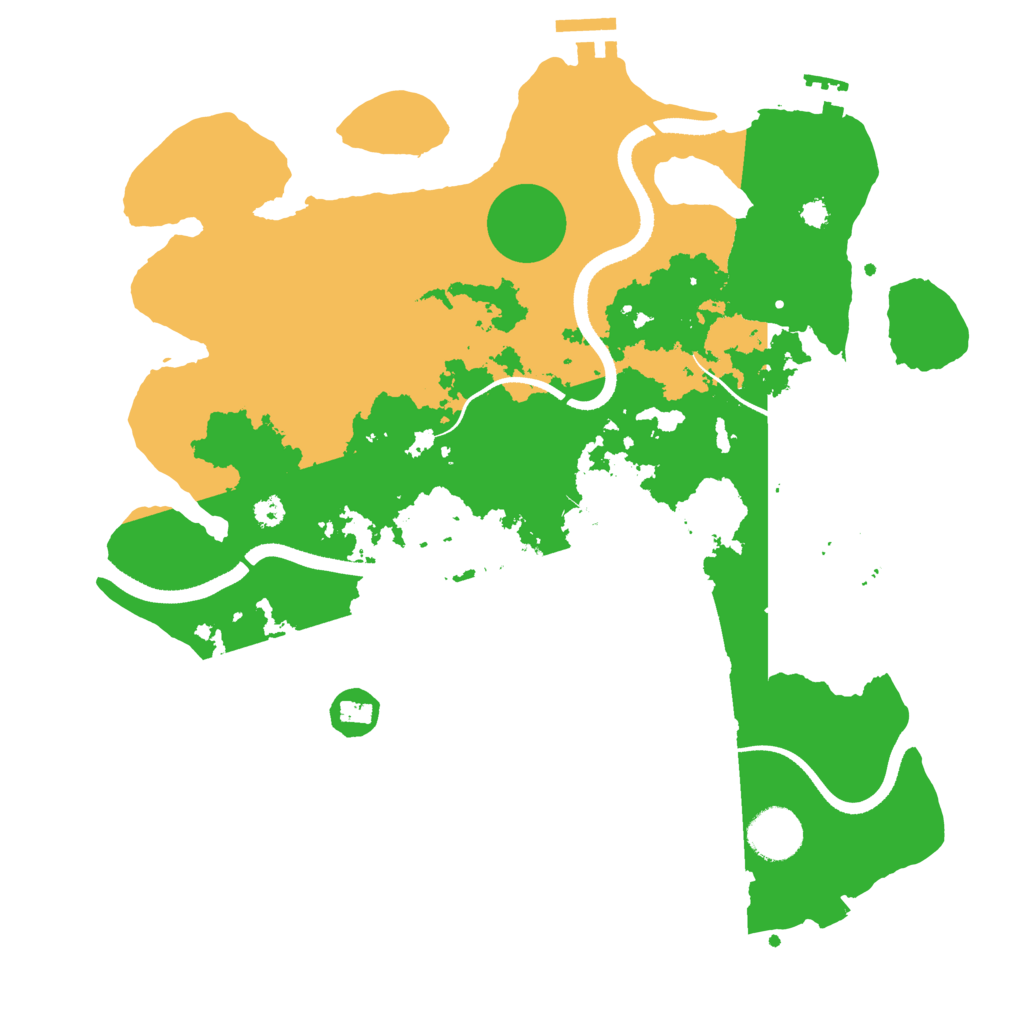 Biome Rust Map: Procedural Map, Size: 3425, Seed: 993459