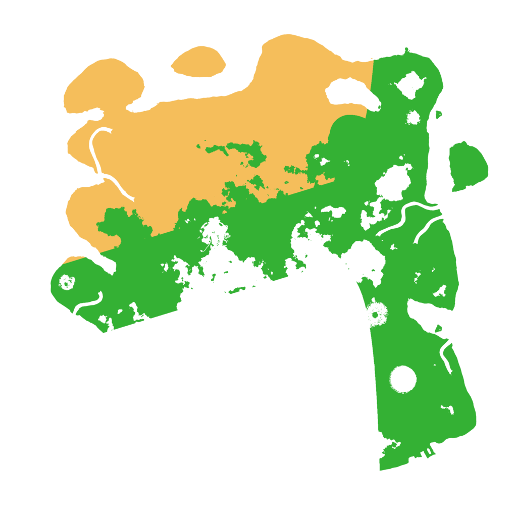 Biome Rust Map: Procedural Map, Size: 3425, Seed: 993459