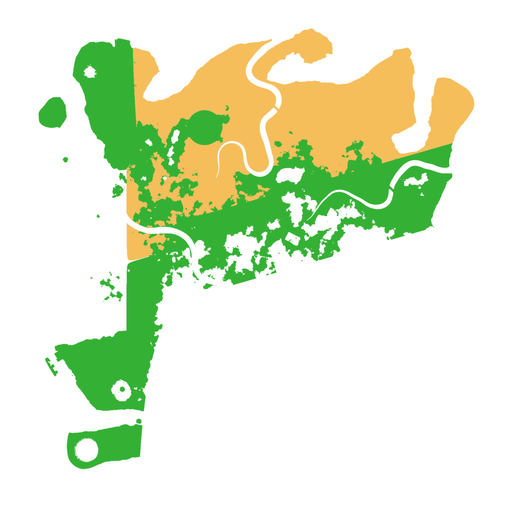 Biome Rust Map: Procedural Map, Size: 3850, Seed: 22278677
