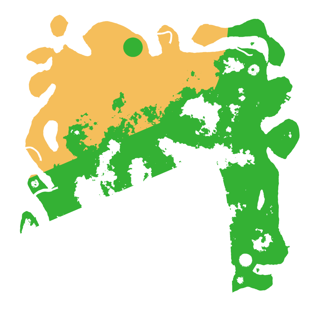 Biome Rust Map: Procedural Map, Size: 4300, Seed: 792396383