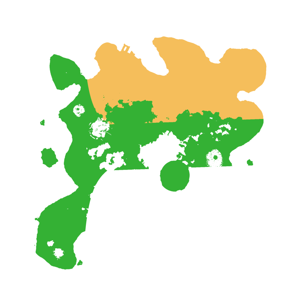 Biome Rust Map: Procedural Map, Size: 2800, Seed: 524789621