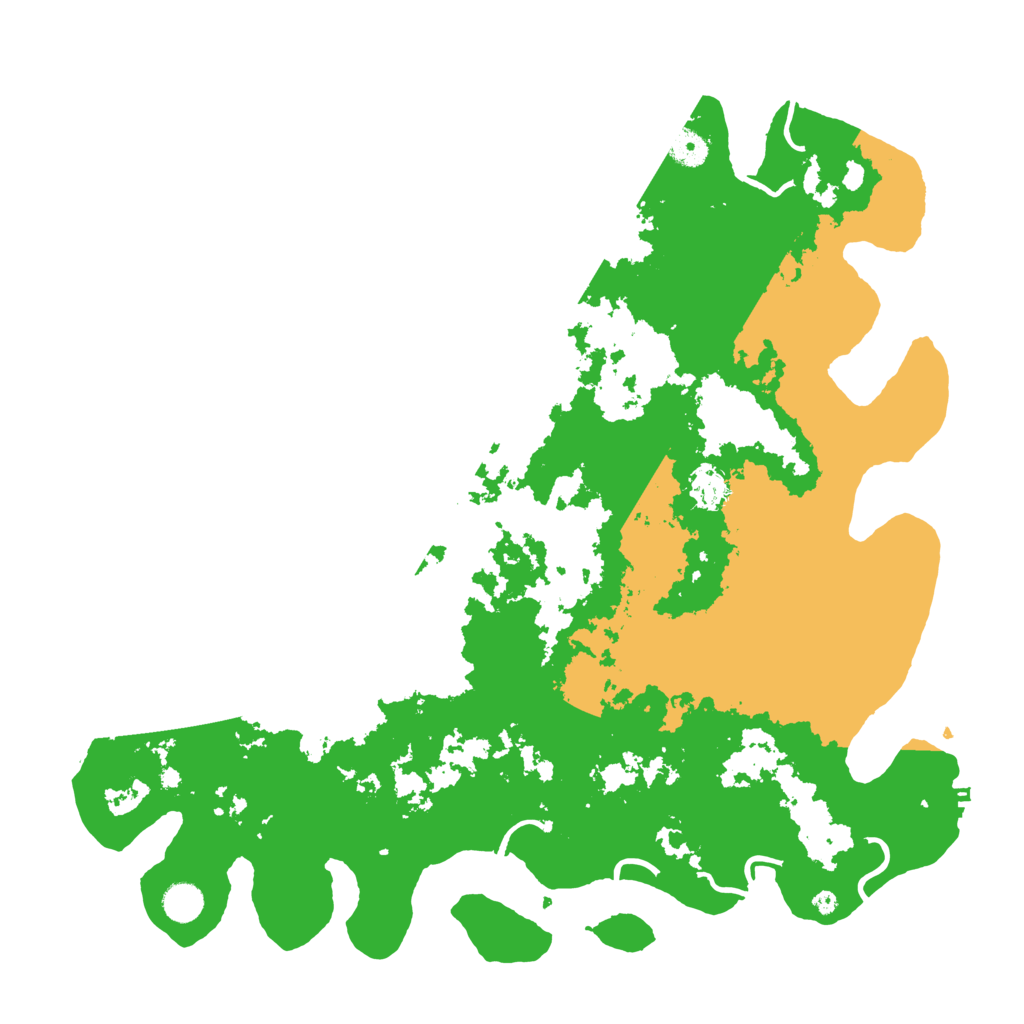 Biome Rust Map: Procedural Map, Size: 4500, Seed: 2376134