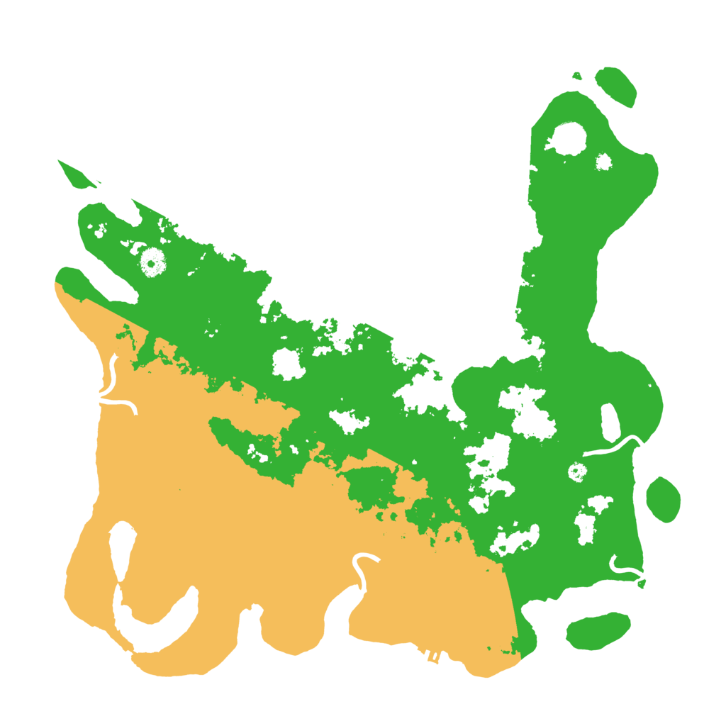 Biome Rust Map: Procedural Map, Size: 4000, Seed: 80552412