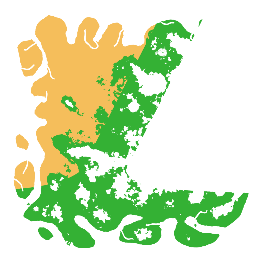 Biome Rust Map: Procedural Map, Size: 4500, Seed: 9148914