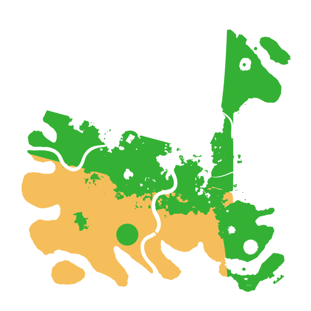 Biome Rust Map: Procedural Map, Size: 3750, Seed: 1842845696