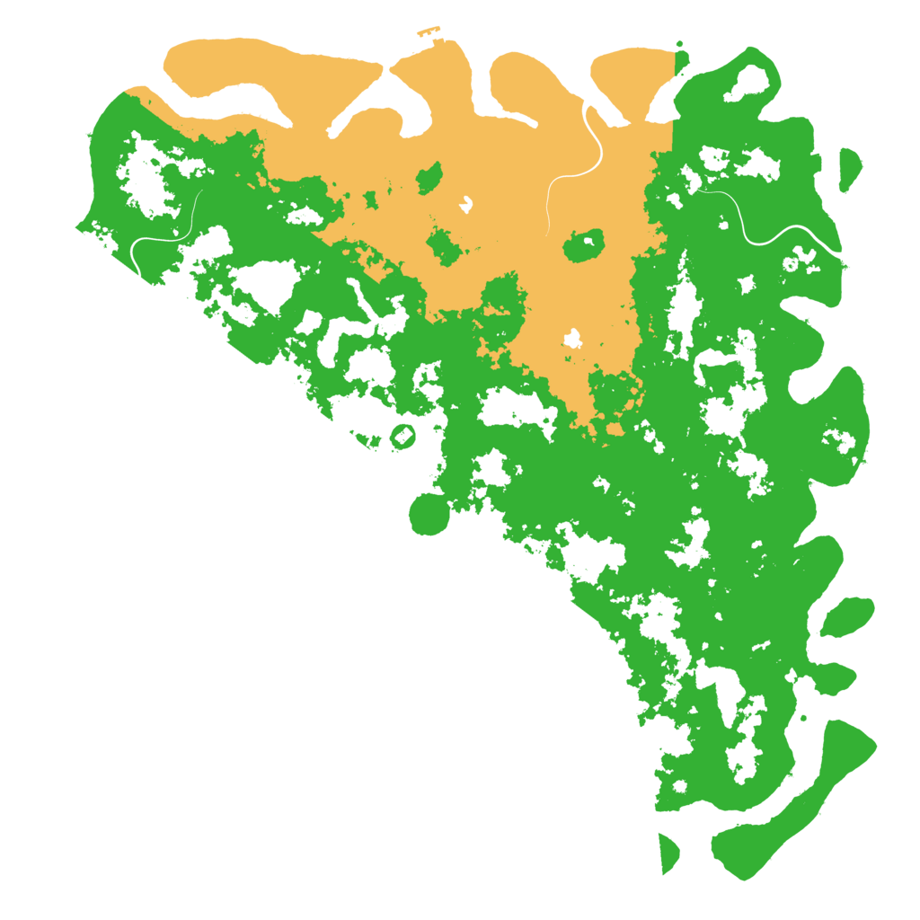 Biome Rust Map: Procedural Map, Size: 6000, Seed: 17031993