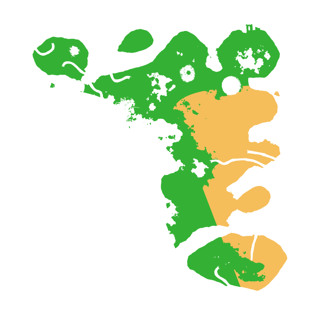 Biome Rust Map: Procedural Map, Size: 3000, Seed: 224673