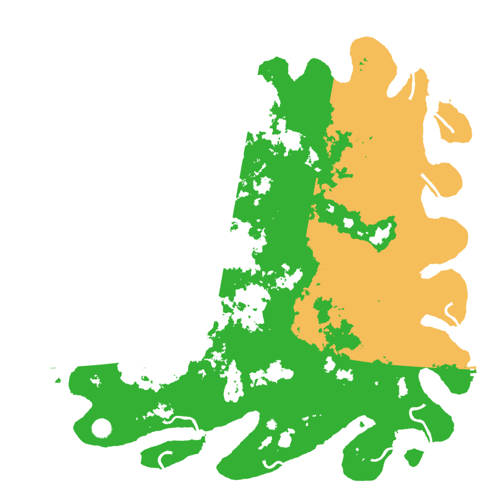 Biome Rust Map: Procedural Map, Size: 4500, Seed: 1547675290