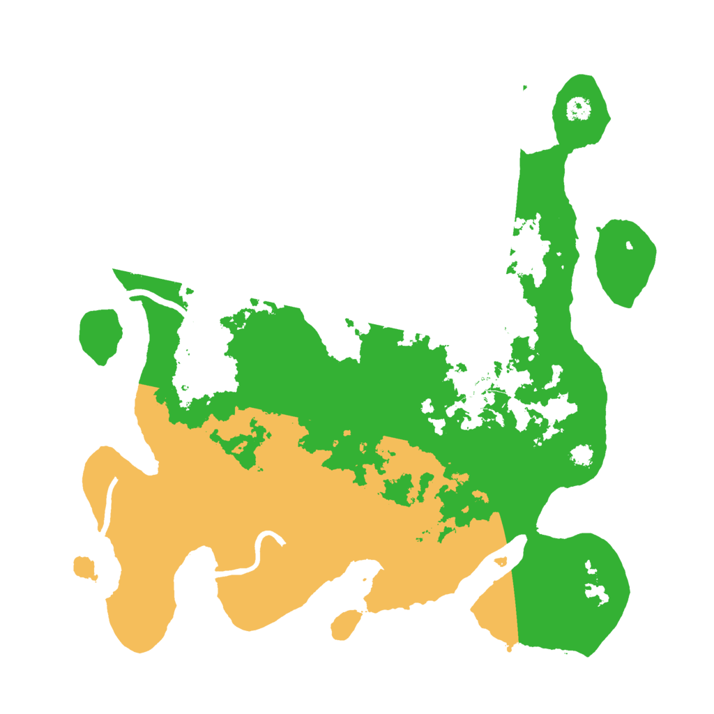 Biome Rust Map: Procedural Map, Size: 3000, Seed: 1160557822