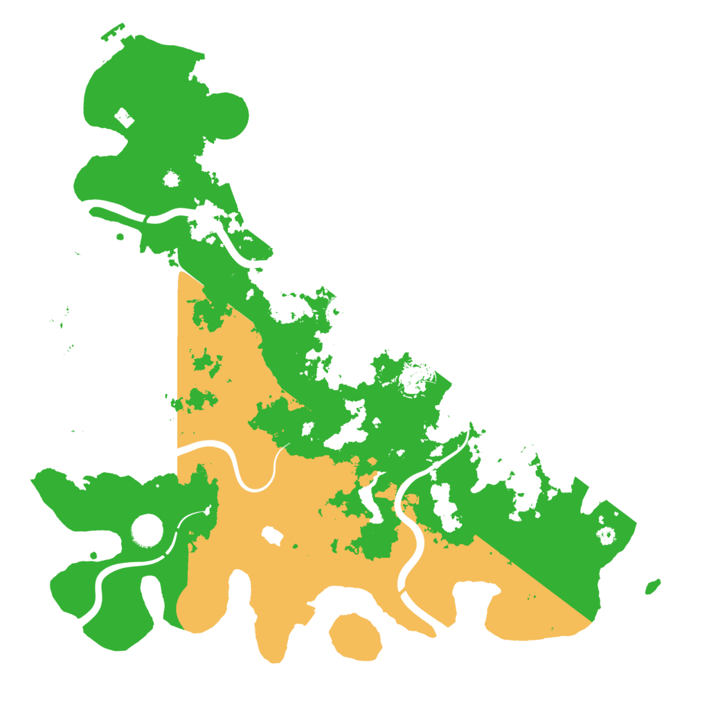 Biome Rust Map: Procedural Map, Size: 4000, Seed: 85323275