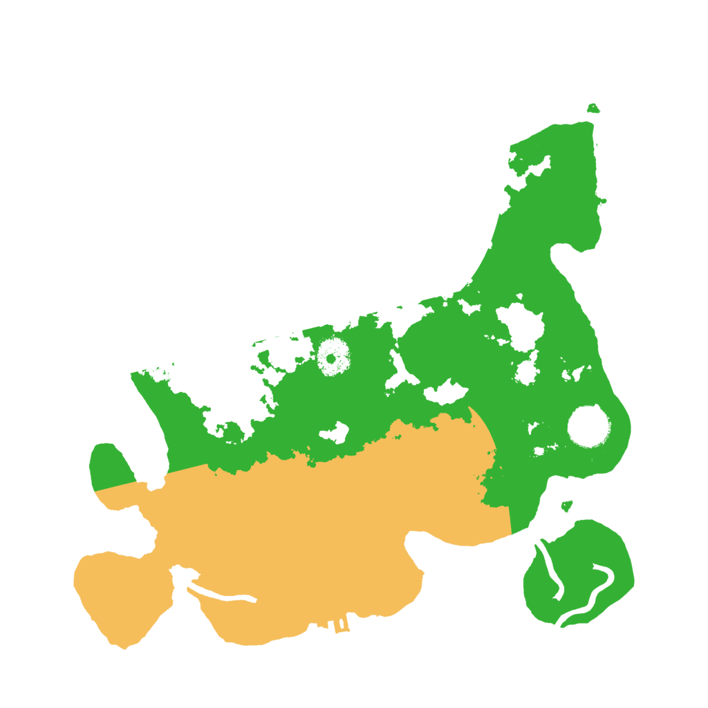 Biome Rust Map: Procedural Map, Size: 3000, Seed: 1880783784