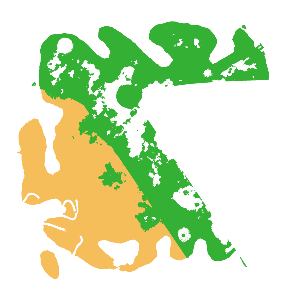 Biome Rust Map: Procedural Map, Size: 3400, Seed: 438669