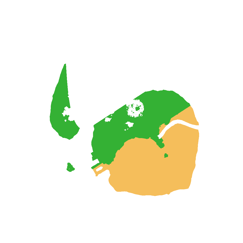 Biome Rust Map: Procedural Map, Size: 1400, Seed: 1733