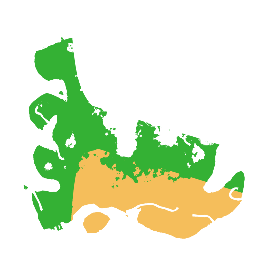 Biome Rust Map: Procedural Map, Size: 3026, Seed: 13825