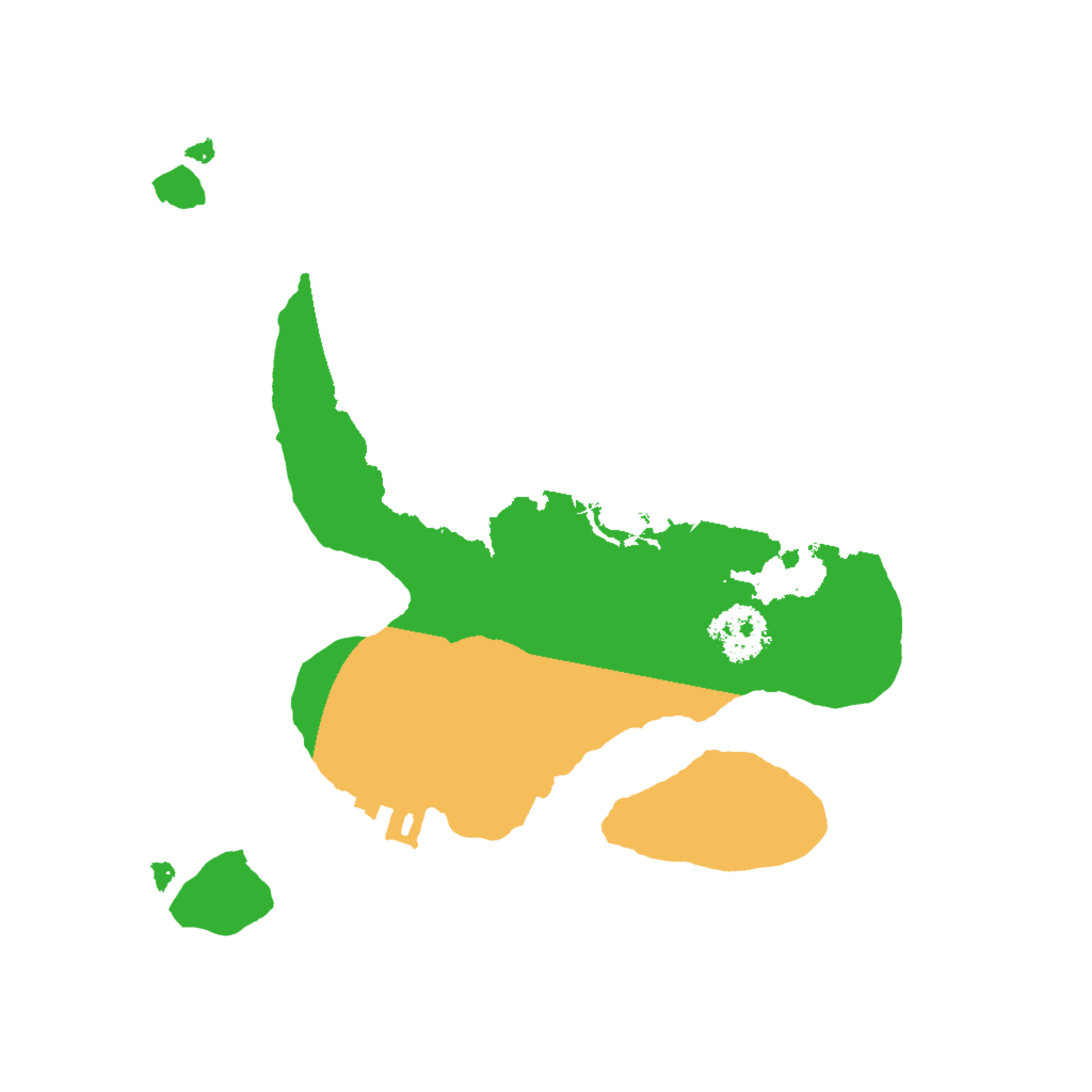 Biome Rust Map: Procedural Map, Size: 2000, Seed: 30300