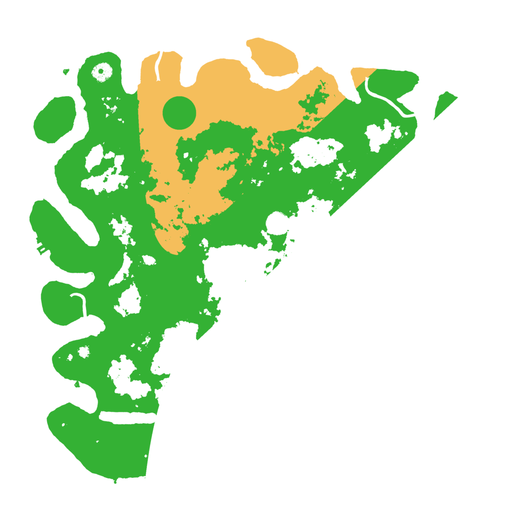 Biome Rust Map: Procedural Map, Size: 4000, Seed: 760857575