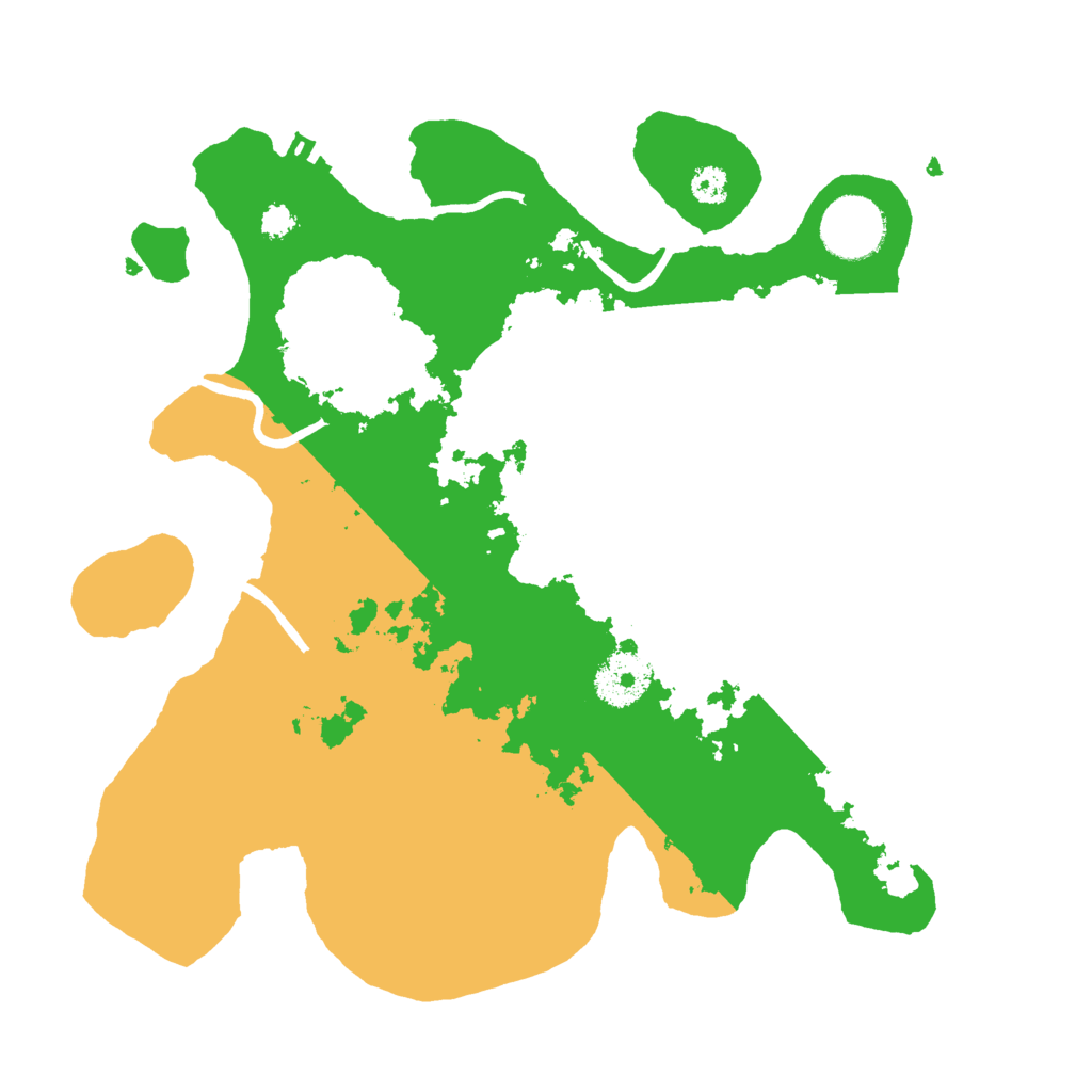 Biome Rust Map: Procedural Map, Size: 3000, Seed: 1660975758