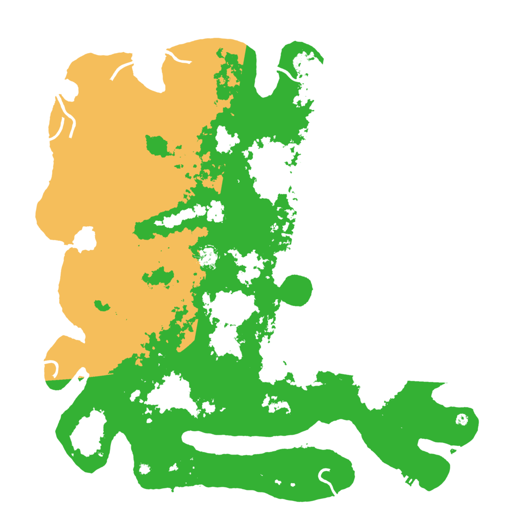 Biome Rust Map: Procedural Map, Size: 4500, Seed: 54835