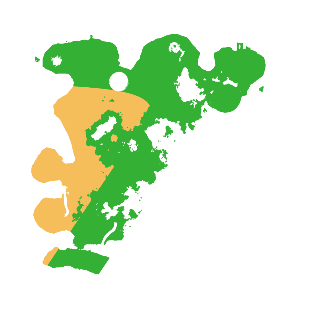 Biome Rust Map: Procedural Map, Size: 3000, Seed: 682070657