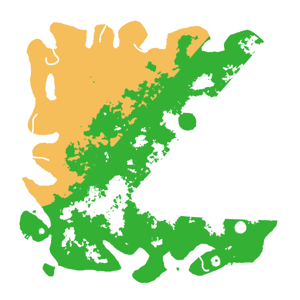 Biome Rust Map: Procedural Map, Size: 4500, Seed: 23394