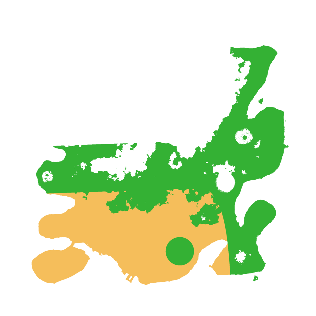 Biome Rust Map: Procedural Map, Size: 2950, Seed: 42647929