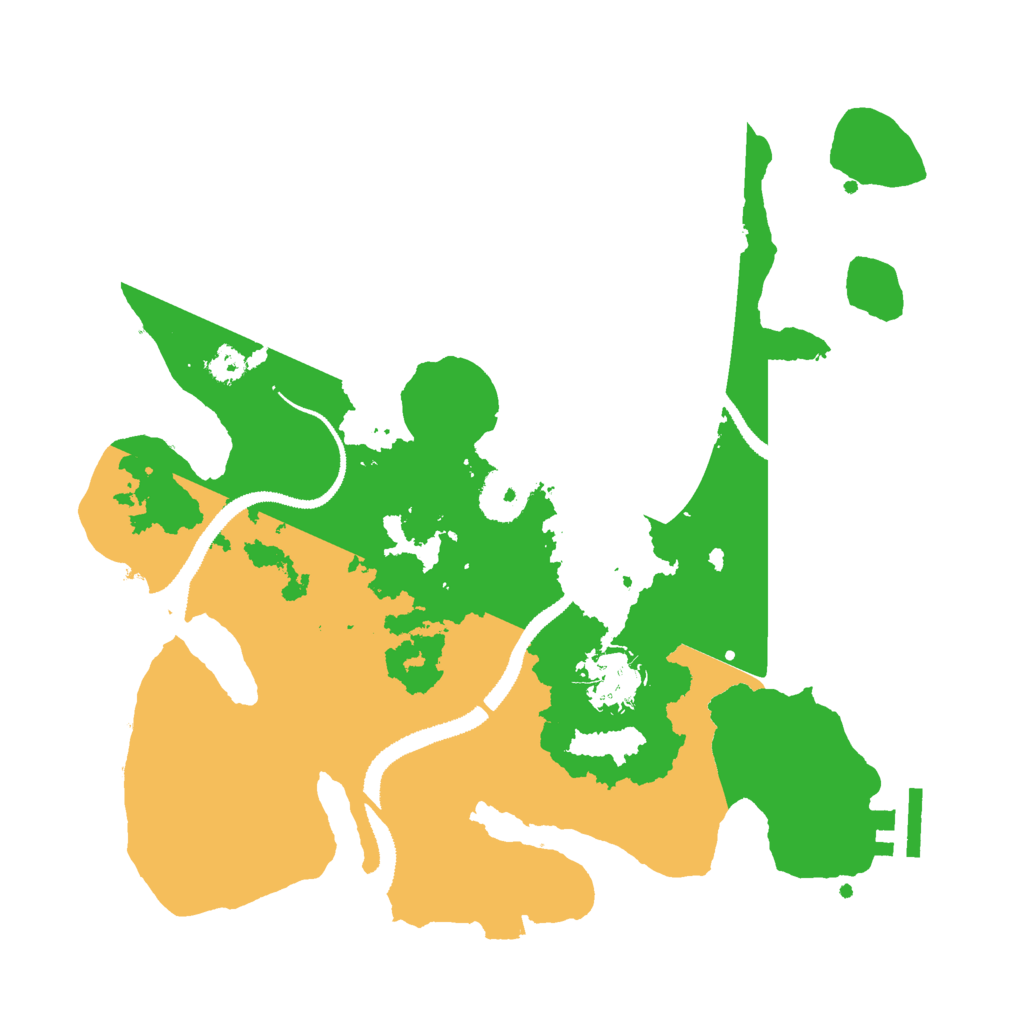 Biome Rust Map: Procedural Map, Size: 3000, Seed: 450882240