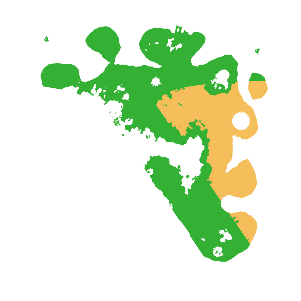 Biome Rust Map: Procedural Map, Size: 3000, Seed: 1286783883