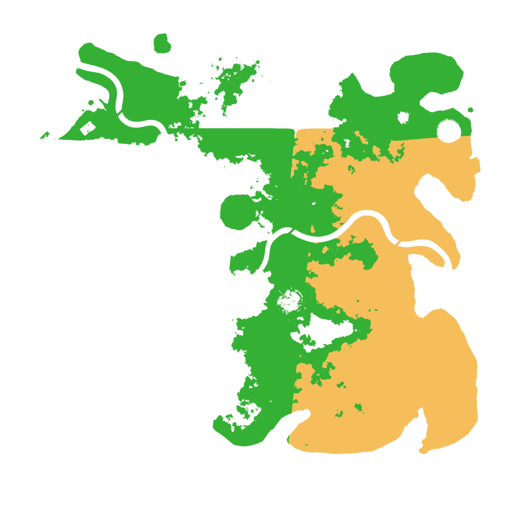 Biome Rust Map: Procedural Map, Size: 3900, Seed: 1600544254