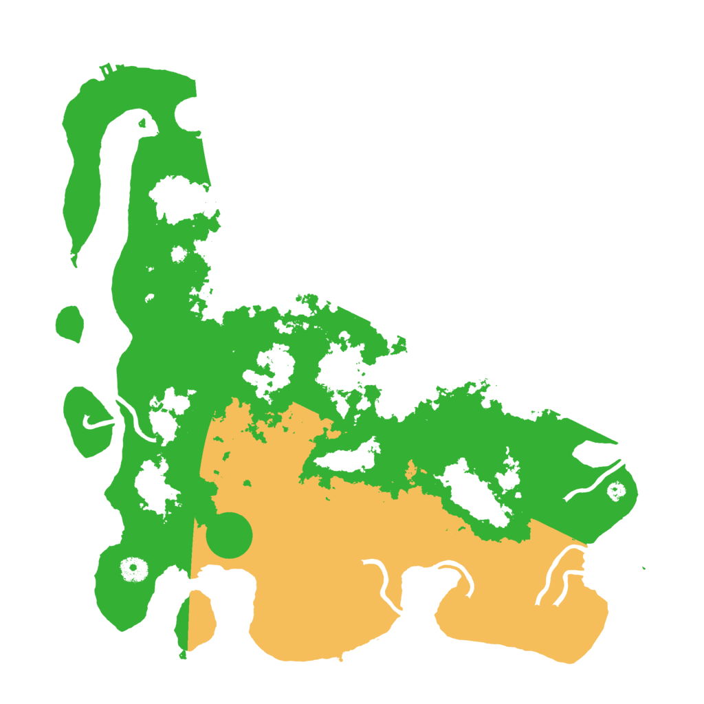 Biome Rust Map: Procedural Map, Size: 4000, Seed: 53225170