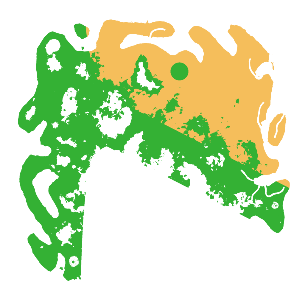 Biome Rust Map: Procedural Map, Size: 4500, Seed: 18859